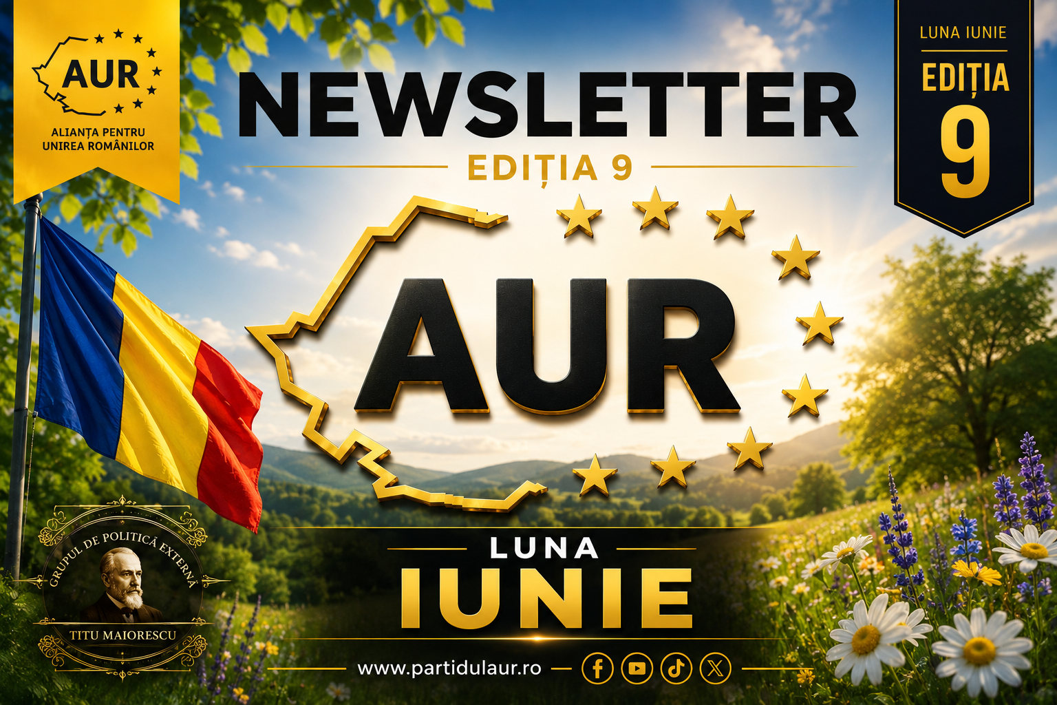 Newsletter politică externă iunie AUR